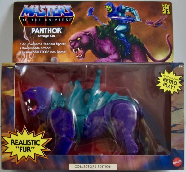マテル マスターズオブザユニバース パンサー フィギュア ヒーマン スケルター MATTEL MASTERS OF THE UNIVERSE PANTHOR MOTU