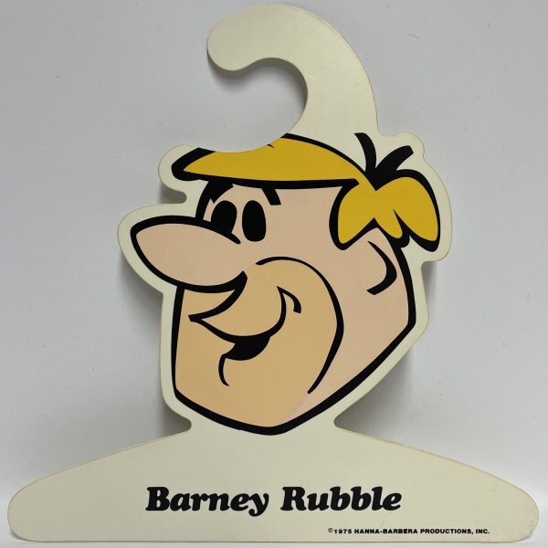 1977 Hang Ups 原始家族 フリントストーン バーニー ハンガー The Flintstones ビンテージ ハンナバーベラ