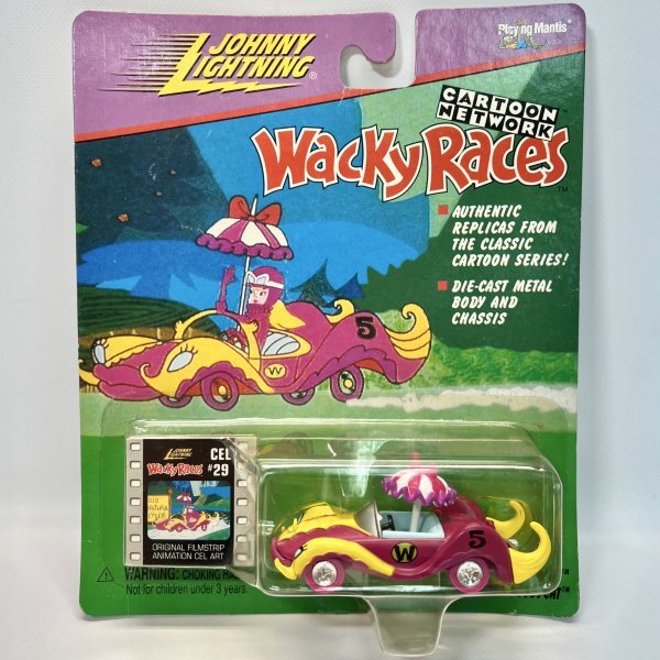 1998 ジョニーライトニング チキチキマシン猛レース プシーキャット ミニカー JOHNNY LIGHTNING Wacky Races Hanna Barbera ワッキーレース