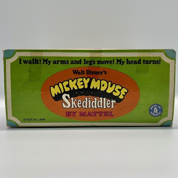 6052円 1968 マテル ディズニー ミッキーマウス Skediddler 6052円 1968 マテル ディズニー ミッキーマウス Skediddler