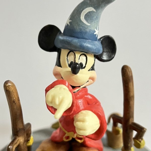 アンリ ディズニー ファンタジア ミッキーマウス 木製 アンリ ディズニー ファンタジア ミッキーマウス 木製