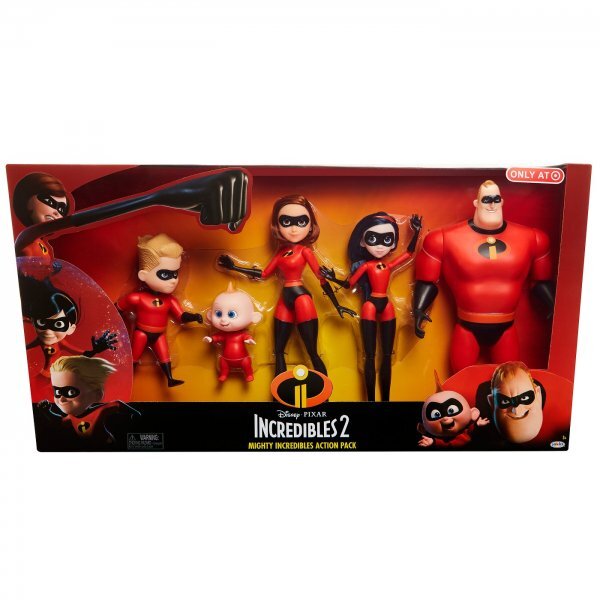 限定 インクレディブルファミリー 12インチ フィギュア ５体セット ディズニー ピクサー Disney PIXAR ミスターインクレディブル