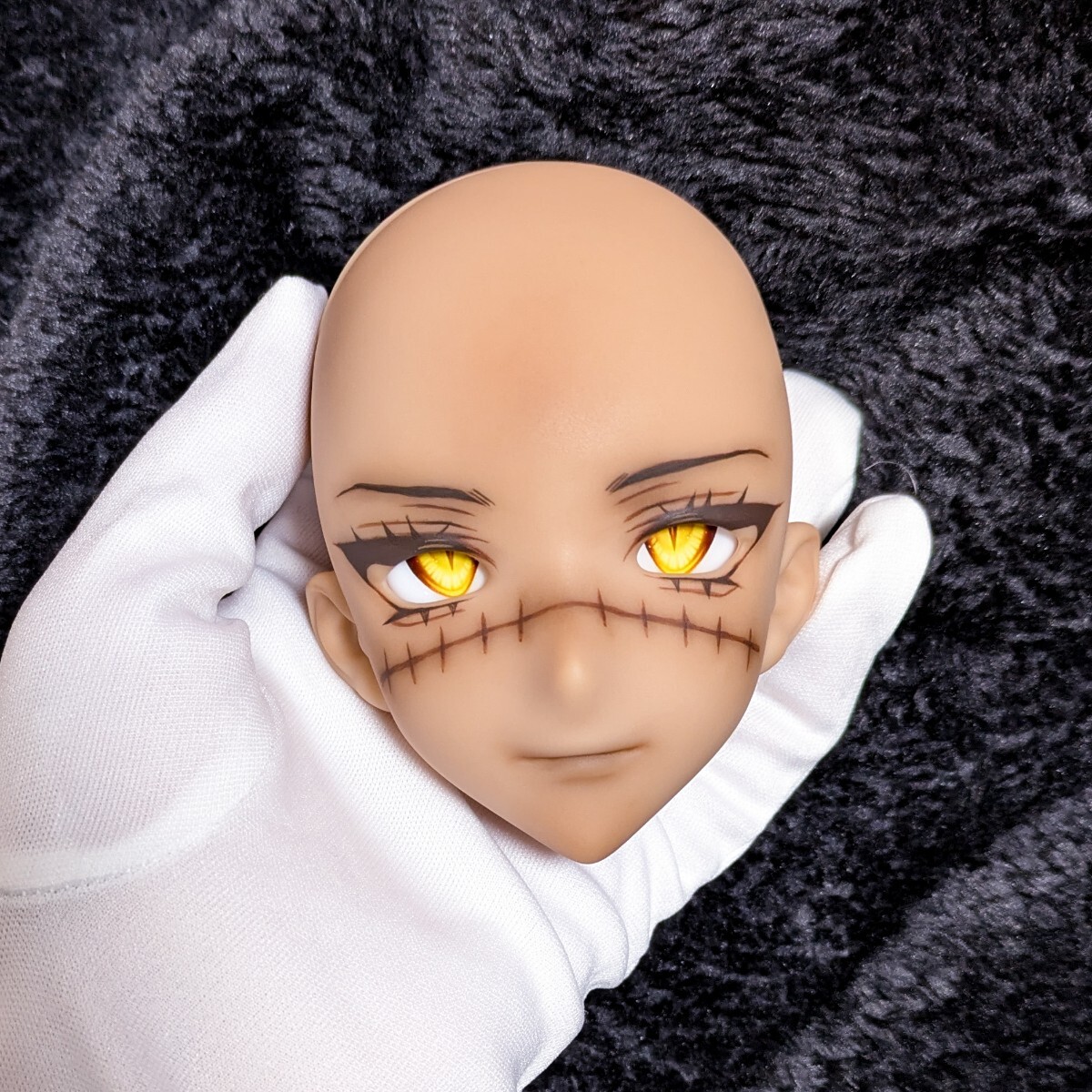 imomodoll canisA ヘッド 褐色 カスタムヘッド ドルフィー imomodoll canisA ヘッド 褐色 カスタムヘッド ドルフィー