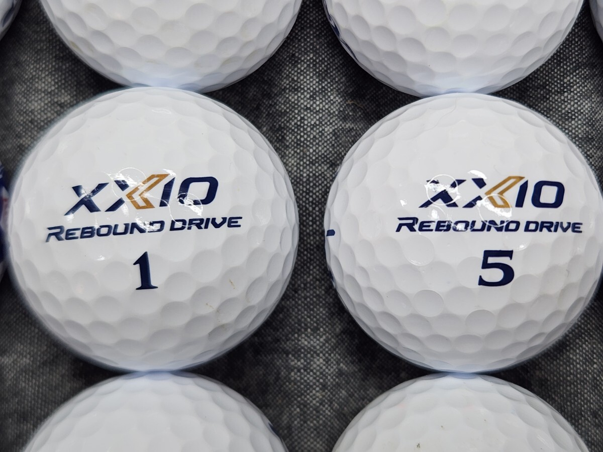 ロストボール　 XXIO ゼクシオ 　REBOUND DRIVE　ホワイト　24個