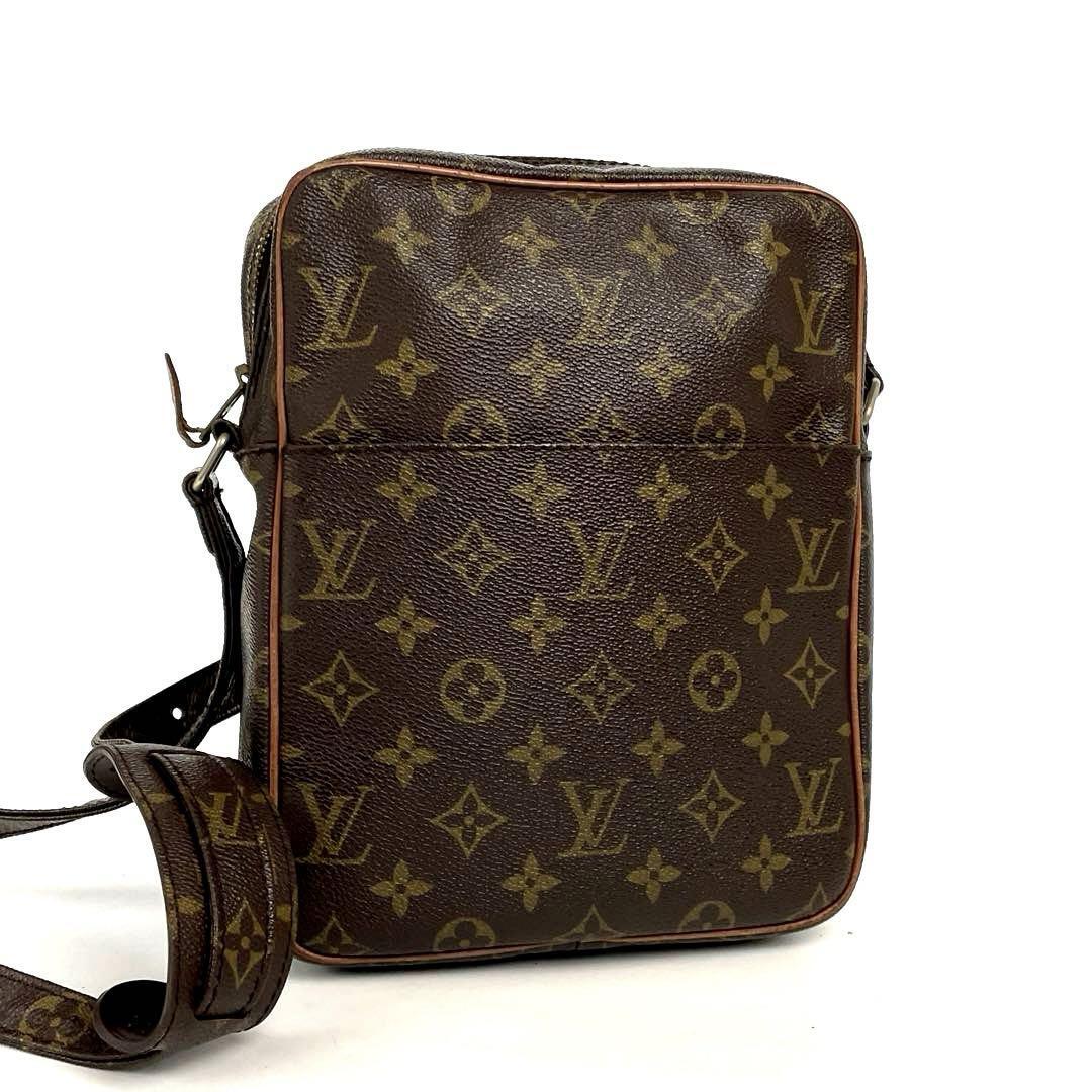 美品■Louis Vuitton ルイヴィトン マルソー M40264 モノグラム ショルダーバッグ クロスボディ 肩掛け 斜め掛け ユニセックス 男女兼用 茶