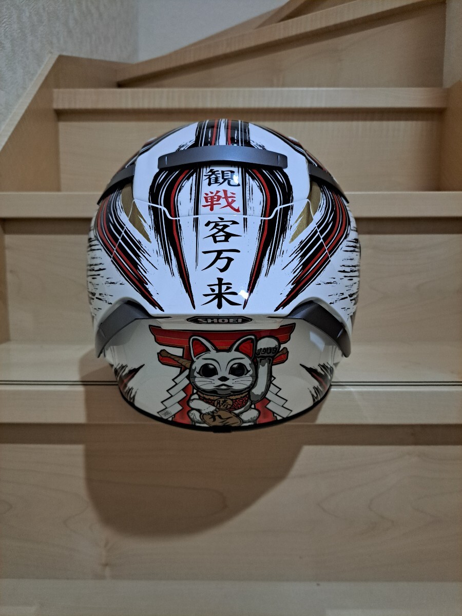 ショウエイヘルメットSHOEI X-fourteen X-14 マルケスモテギ2 招き貓まねきねこ Lサイズ