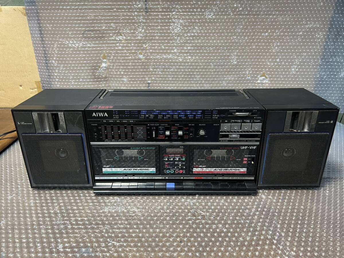 СуперредкийШоуретроAIWACA-W8Double)CaseRadioCarryingComponentSystem¥53800(1987)