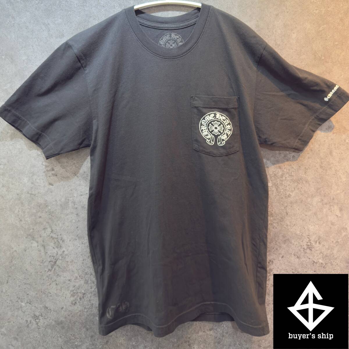 ホースシュー/Tシャツ/M/ブラック