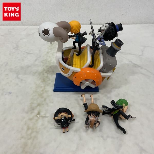 ONEPIECE ワールドコレクタブルフィギュア セット ルフィ サンジ エース 1円~ ジャンク ワールドコレクタブルフィギュア ONE PIECE