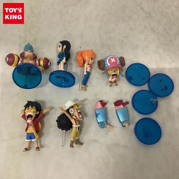 ONEPIECE ワールドコレクタブルフィギュア セット ルフィ サンジ エース 1円~ ジャンク ワールドコレクタブルフィギュア ONE PIECE