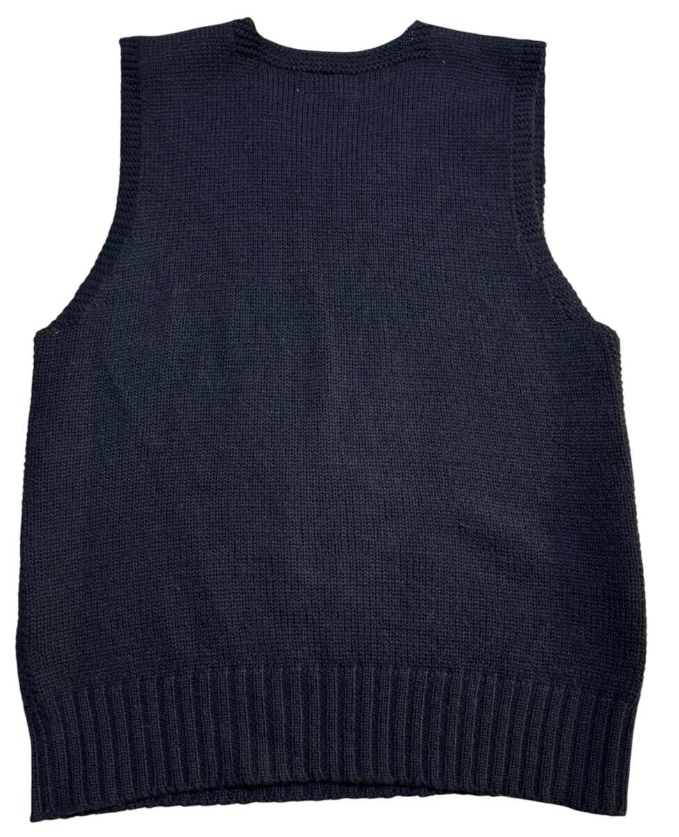 TENDERLOIN T-REDCROSS テンダーロイン ニットベスト ネイビー 44