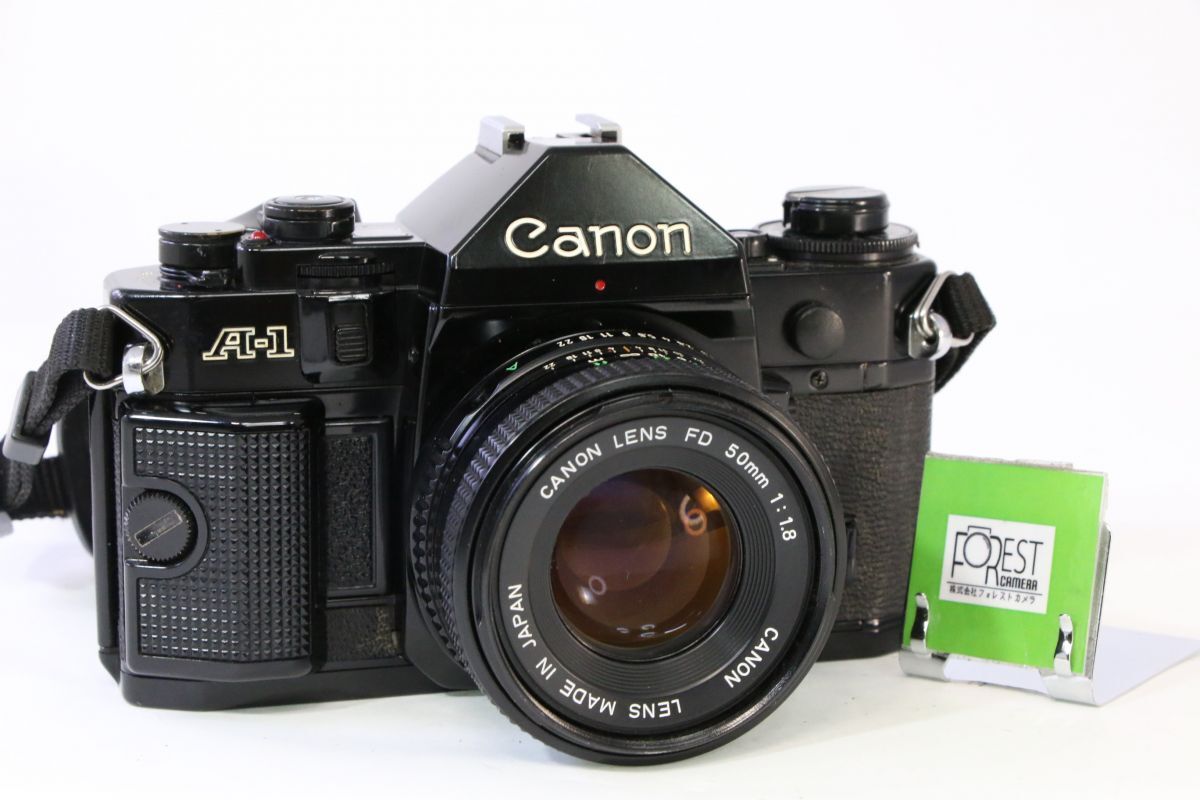 同梱歓迎】実用□Canon A-1 + NEW FD 50mm F1.8□シャッター 同梱歓迎】実用□Canon A-1 + NEW FD 50mm F1.8□シャッター