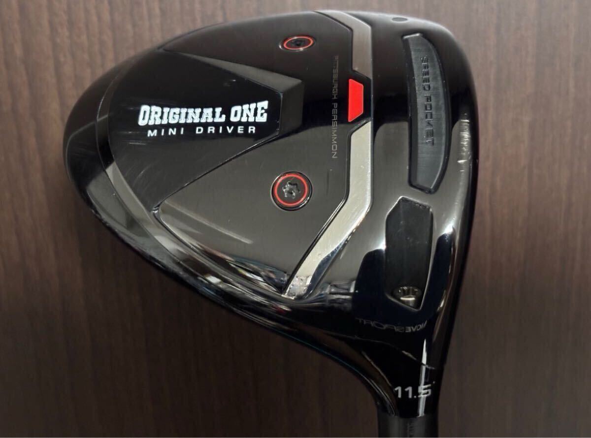 テーラーメイド オリジナルワン ミニドライバー US Diamana F65 Limited 11.5度 ORIGINAL ONE ヘッドカバー付