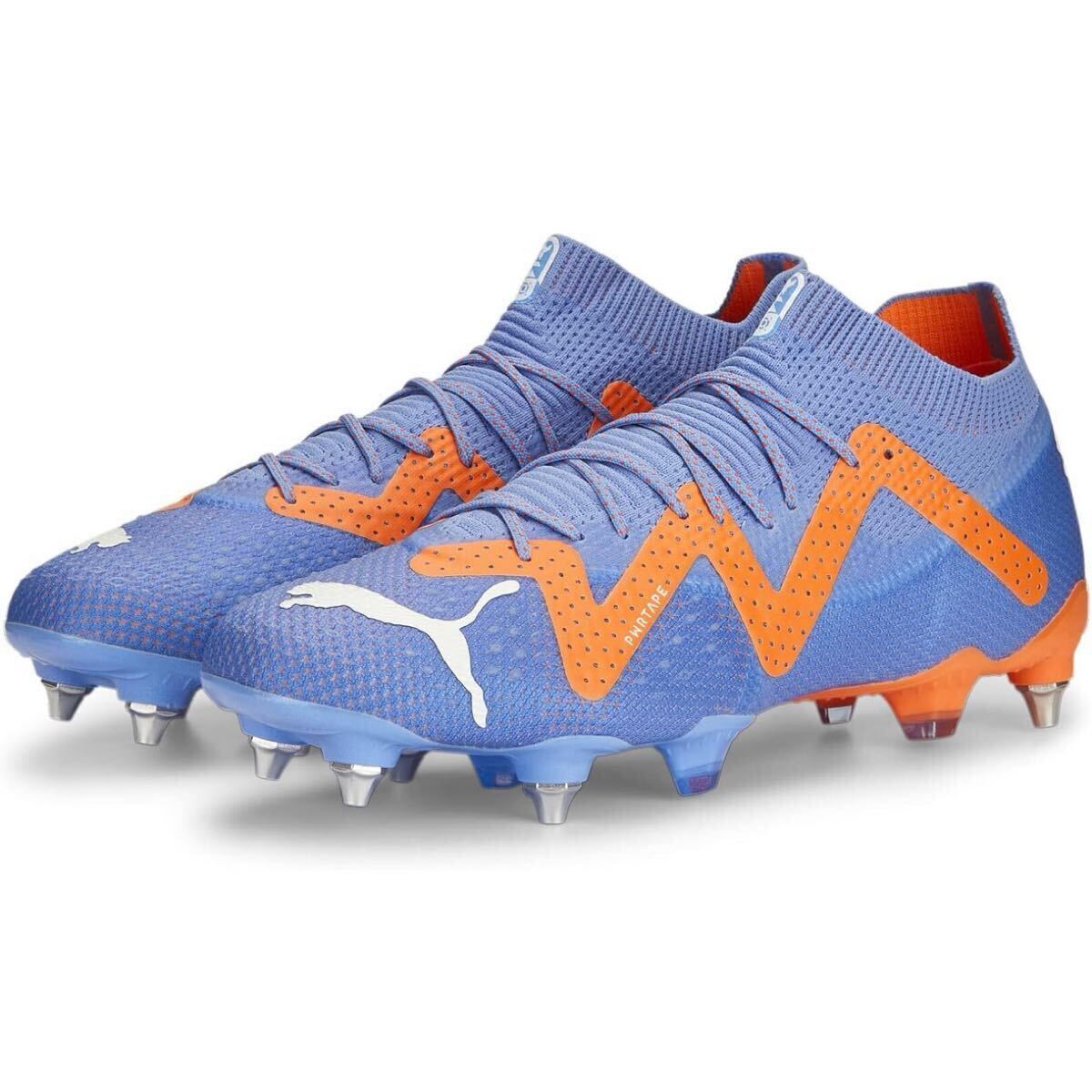 PUMA プーマ フューチャー アルティメット MxSG ブルー 26cm ミックス サッカースパイク サッカーシューズfutureultimate 107164