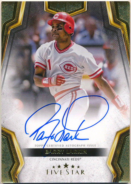 Barry Larkin MLB 2024 Topps Five Star Signature Auto 直筆サイン オート バリー・ラーキン