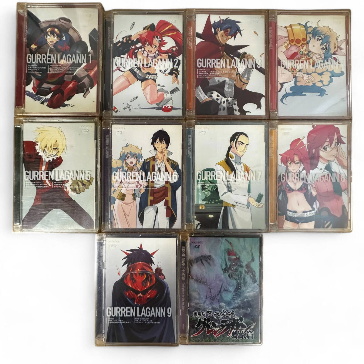 天元突破グレンラガンTVシリーズDVD全9巻セット Amazon.co.jp: 天元突破グレンラガン 全9巻セット [マーケット