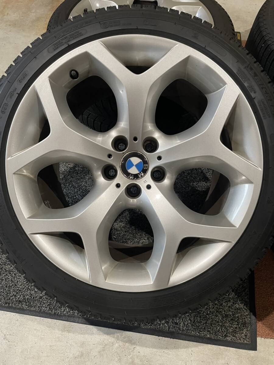 BMW X5 original 20 -inch wheel, studdless tires 4 pcs set used front 10J×20+40 rear 11J×20+37 275/40R20 Michelin X-ICE