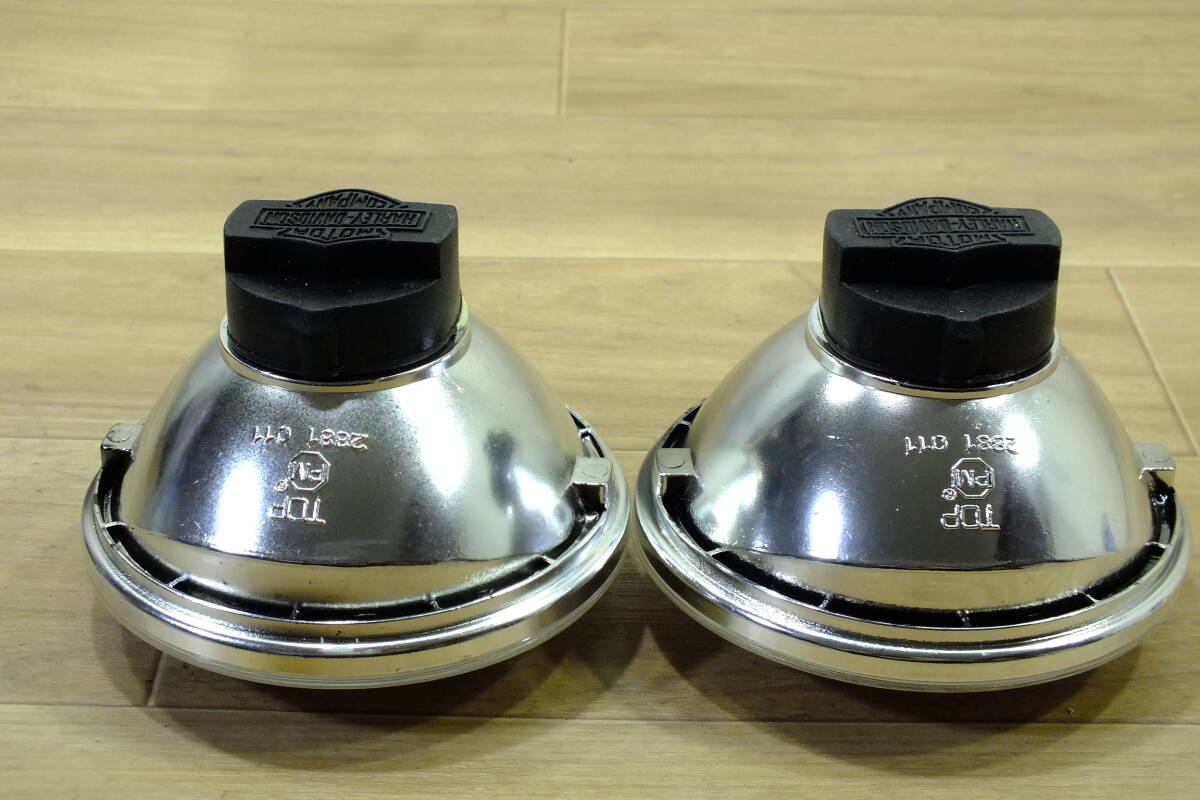 ◆ ハーレー純正パッシングランプ 2個 中古良品（検索）FLHTCU/FLHTK/FLTR/FLHR/FLHX　フォグランプ?フォグライト