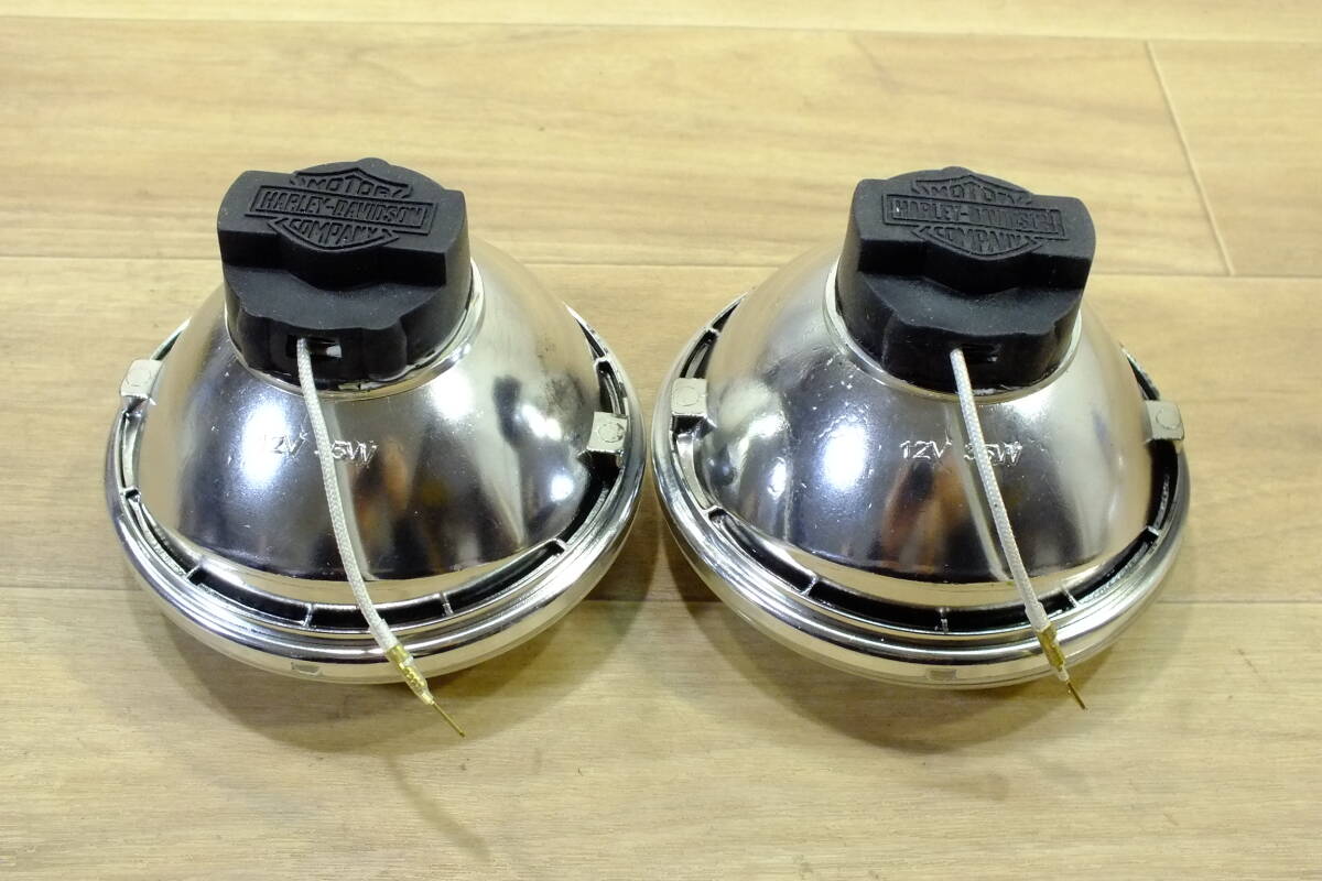 ◆ ハーレー純正パッシングランプ 2個 中古良品（検索）FLHTCU/FLHTK/FLTR/FLHR/FLHX　フォグランプ?フォグライト