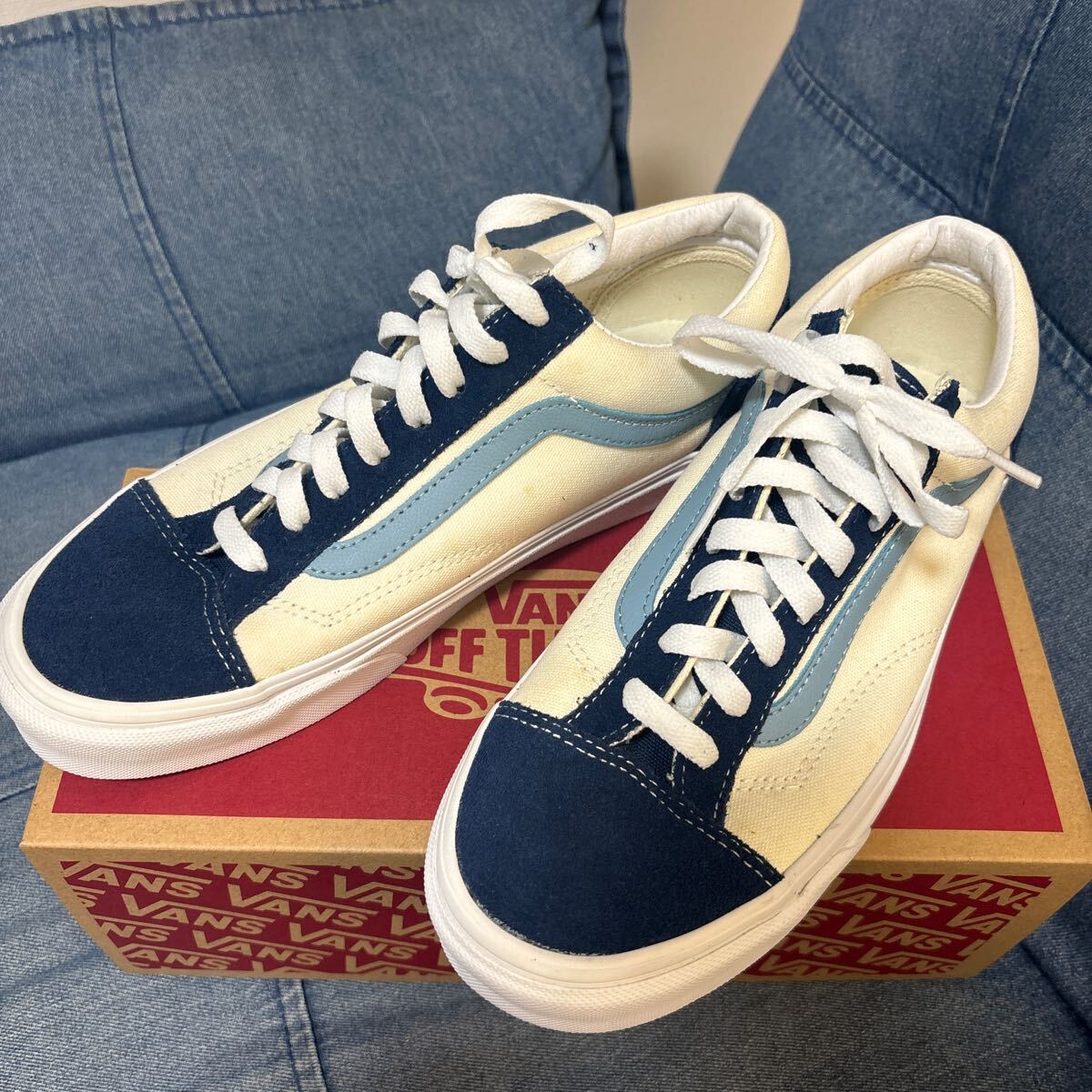 vans style36 WHTBLU サイズ26センチ　未使用