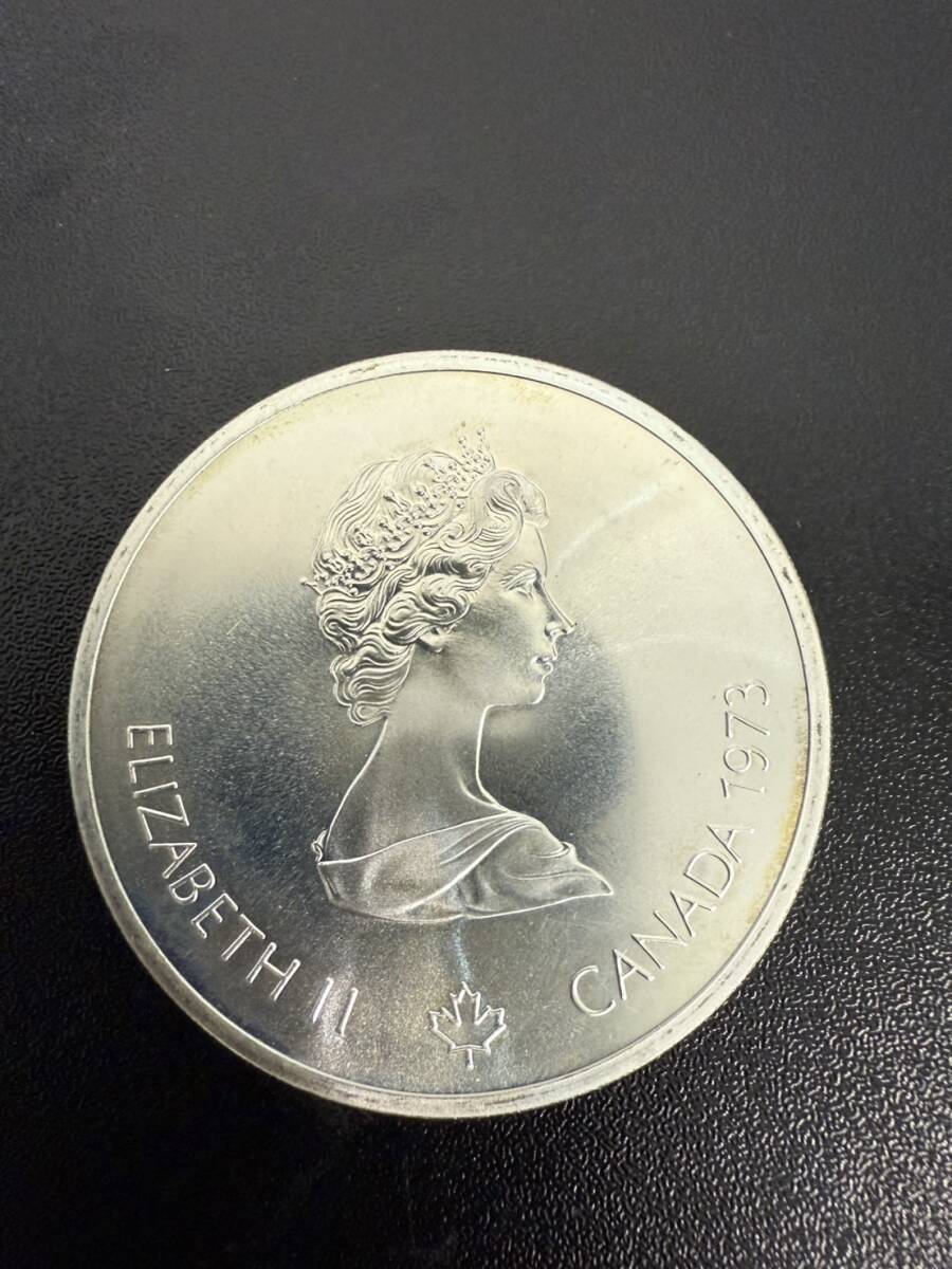カナダ10ドル銀貨 - エリザベス2世-1976モントリオール カナダ10ドル銀貨 - エリザベス2世-1976モントリオール