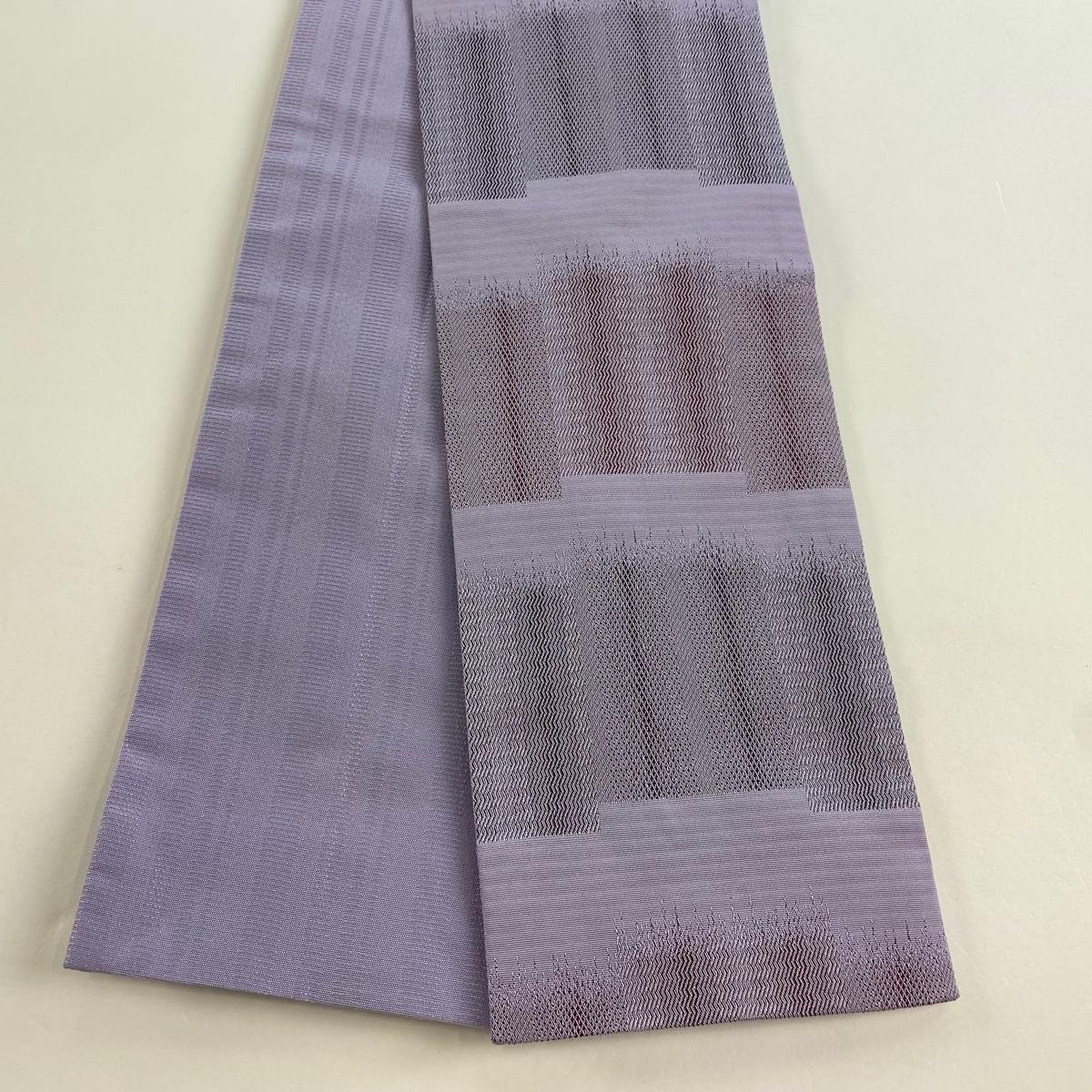  hanhaba obi super goods . light purple ..[ used ]