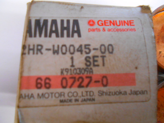 ブレーキパッド純正新品2HR-W0045-00、ビックベアー4×4、YFM350
