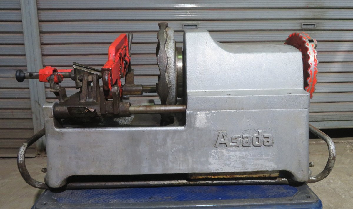 w☆Asada アサダ☆パイセット☆パイプマシン☆ねじ切り機☆4S-B w☆Asada アサダ☆パイセット☆パイプマシン☆ねじ切り機☆4S-B