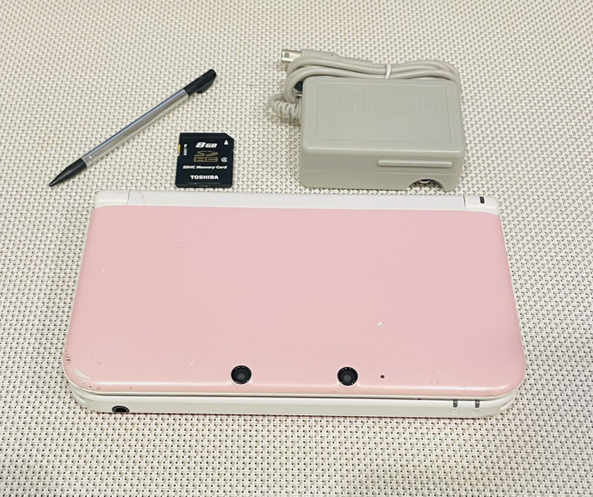 ニンテンドー3DSLL ピンクホワイト 本体動作品送料無料 任天堂 ニンテンドー3DSLL ピンクホワイト 本体動作品送料無料 任天堂