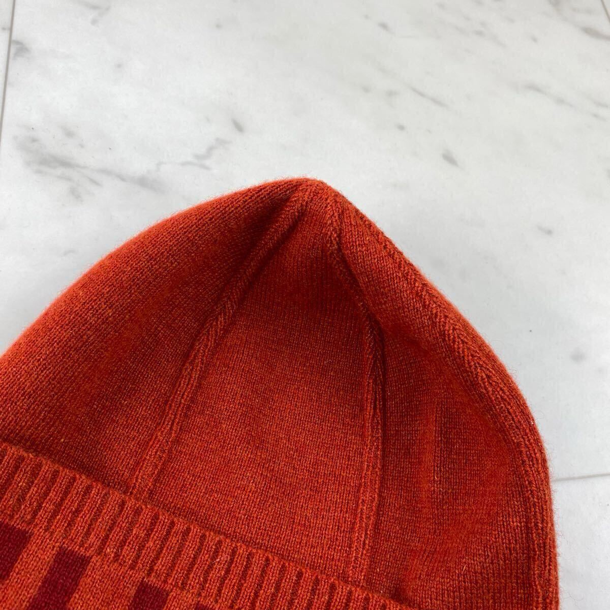 マルジェラ期◎HERMES エルメスカシミヤ100% ニットキャップ