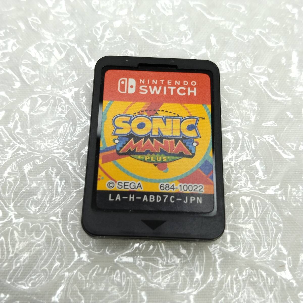 【Nintendo switch】 スイッチソフト ソニックマニア・プラス ソフトのみ 動作確認済み SEGA セガ ソニック2Dシリーズ