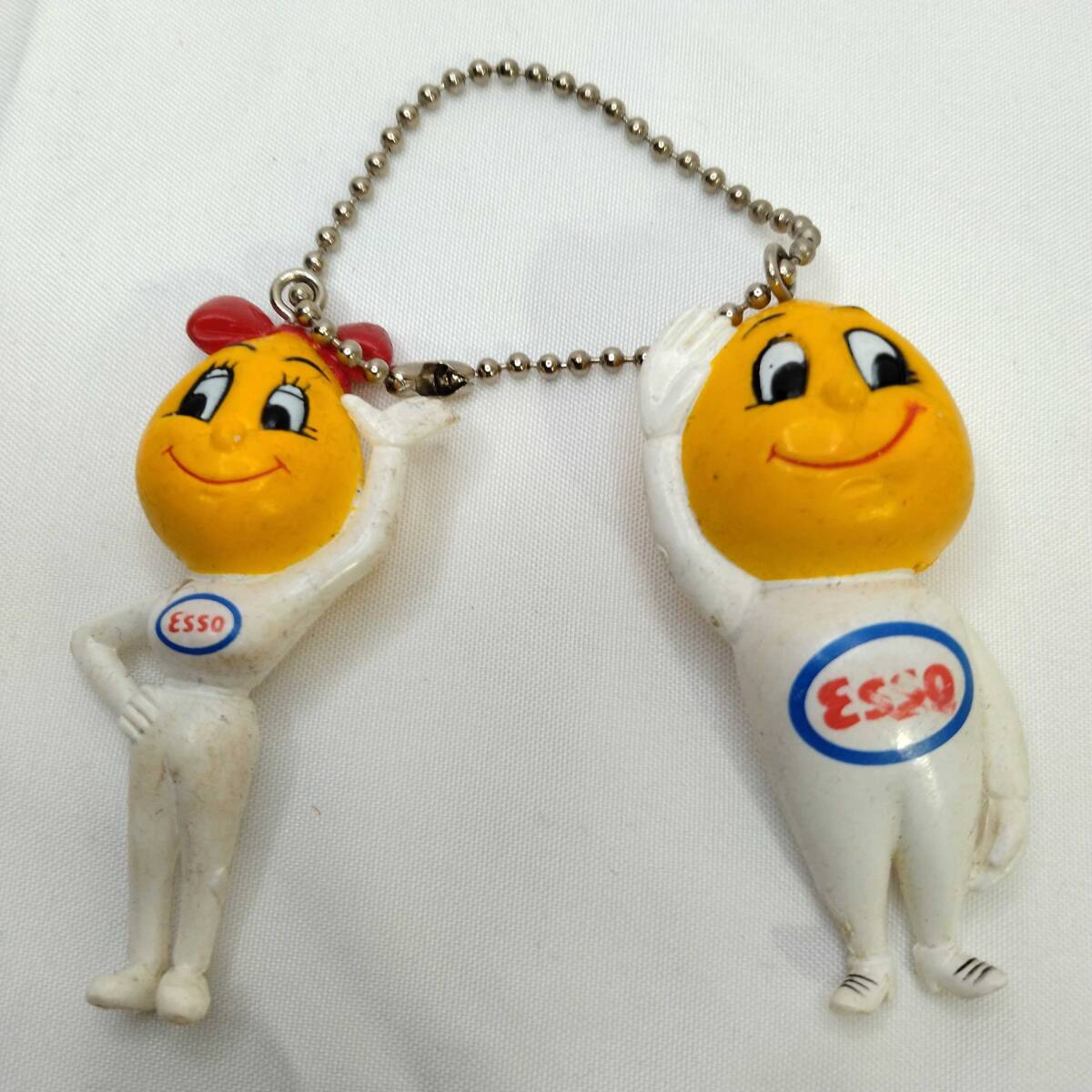 ★ESSO エッソボーイ & エッソガール 貯金箱 鋳物製 フィギュア★ ☆ESSO エッソボーイ & エッソガール 貯金箱 鋳物製 フィギュア