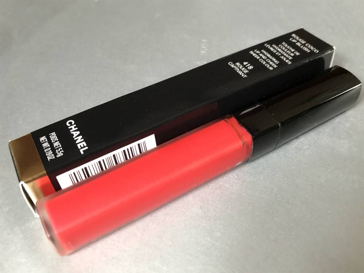 ★ CHANEL シャネル ルージュ ココ リップ ブラッシュ　 418 ルージュ キャプティヴァン　ルージュ チーク 未使用 同様★
