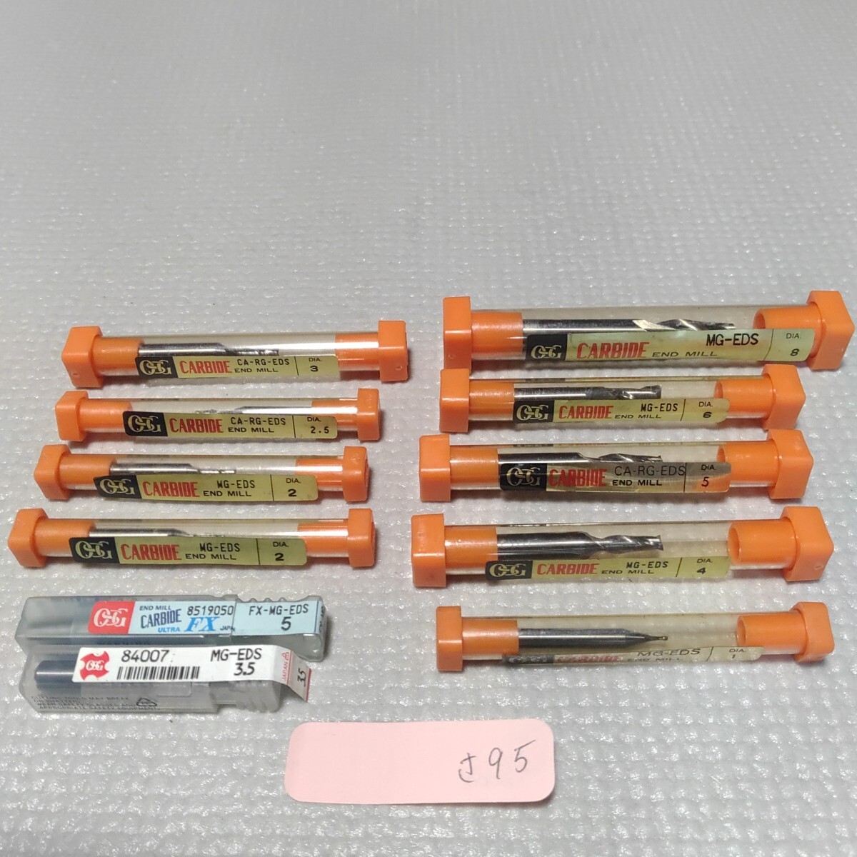 【同梱可】さ95 未使用 OSG 超硬エンドミル MG-EDS CA-RG-EDS サイズ色々 11本セット
