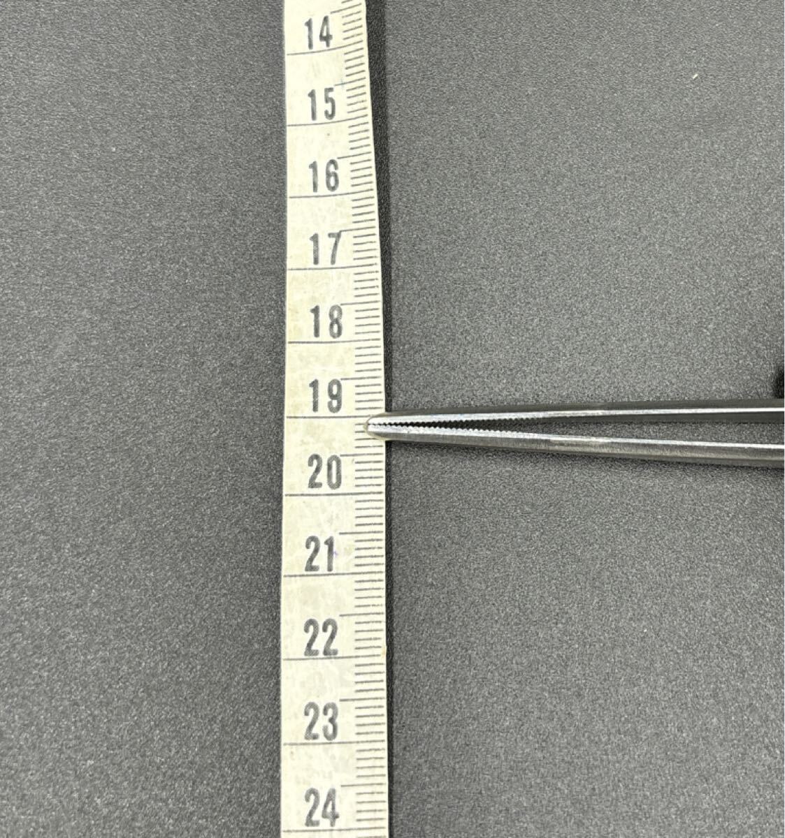 KTI プロ用ピンセット　K-17 ストレートピンセット　未使用品　ピンセット　日本制ピンセット