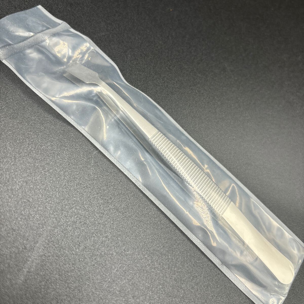 IDEAL-TEK スイス制ピンセット　36A/sa ★未開封品★ 平面ピンセット　　先幅約6mm ピンセット