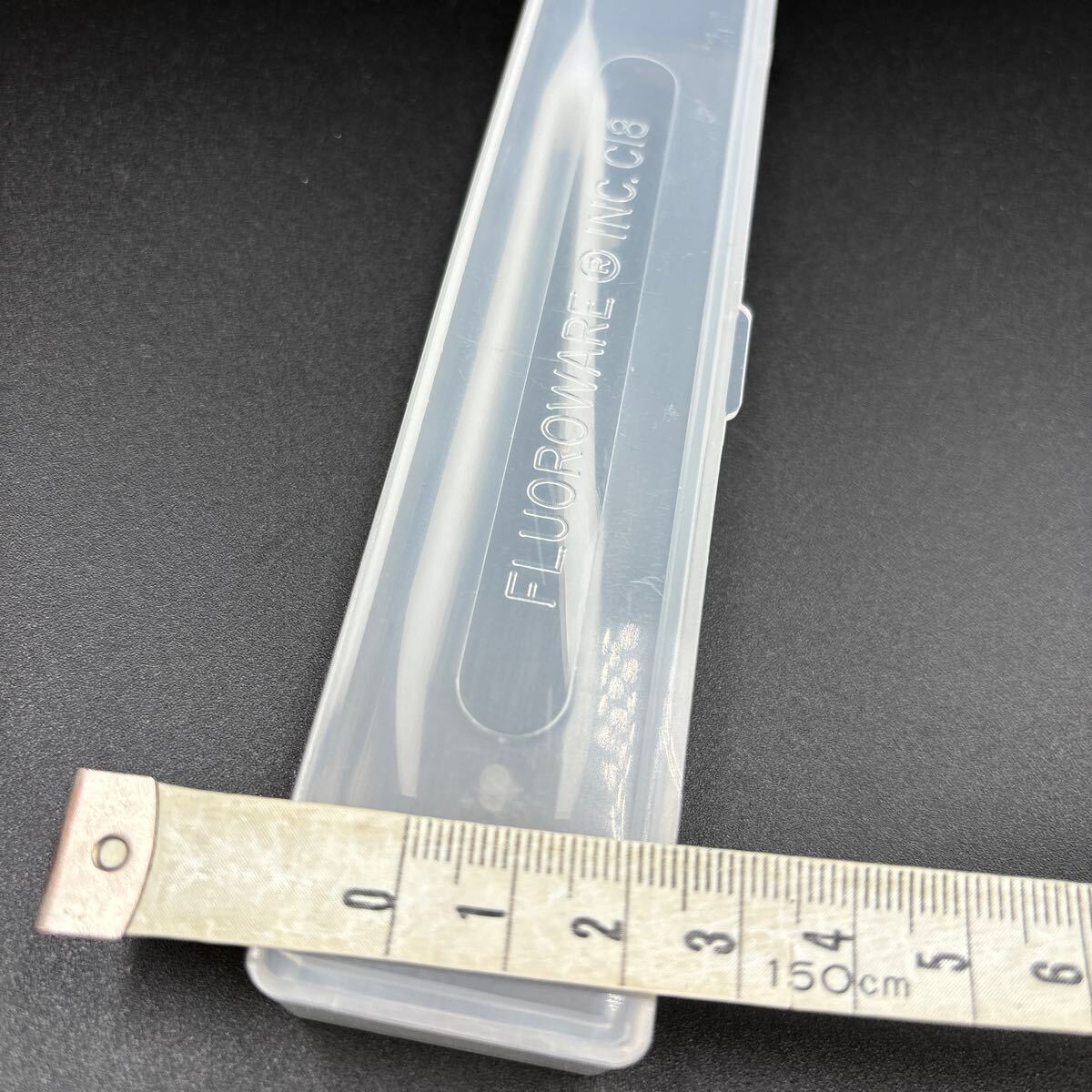 ピンセット　FLUOROWARE INC.C18 未開封品　プラスチック制？　ピンセット