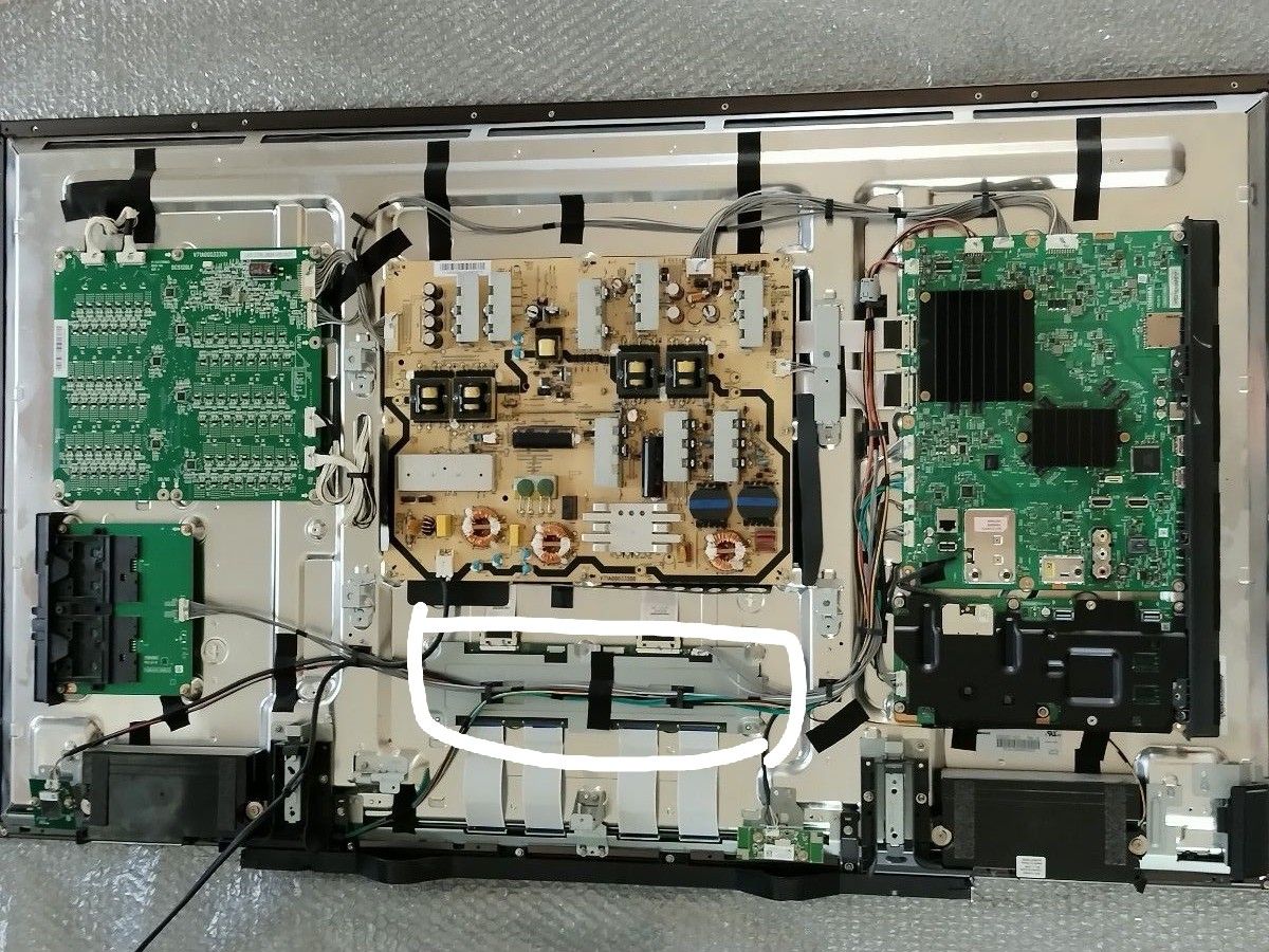 東芝 REGZA 50Z20X T-CON基板 取り外し品 ジャンク扱い 兄弟機 東芝 REGZA 50Z20X T-CON基板 取り外し品 ジャンク扱い 兄弟機