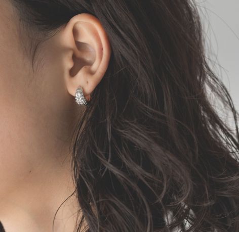 【国内即発】≪chibi jewels≫フラミンゴシルバースタッズピアス style counsel(スタイルカウンセル)の「【chibi jewels】チビ