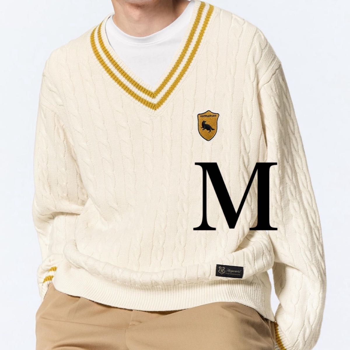 GU ハリーポッター Vネックセーター ハッフルパフ M|Yahoo GU ハリーポッター Vネックセーター ハッフルパフ M|Yahoo