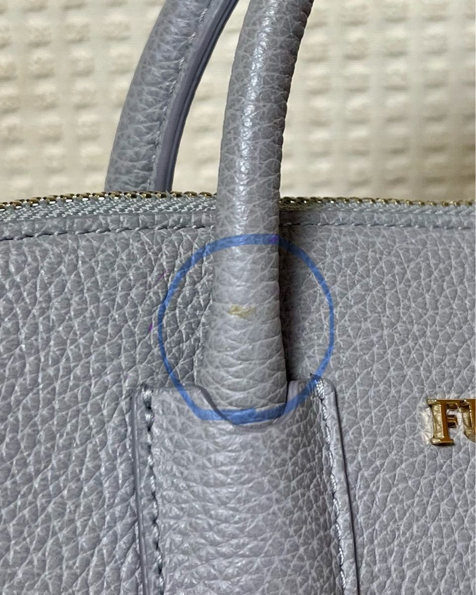 FURLA フルラ テッサ ミニサッチェル グレー ハンドバッグ FURLA フルラ テッサ ミニサッチェル グレー ハンドバッグ