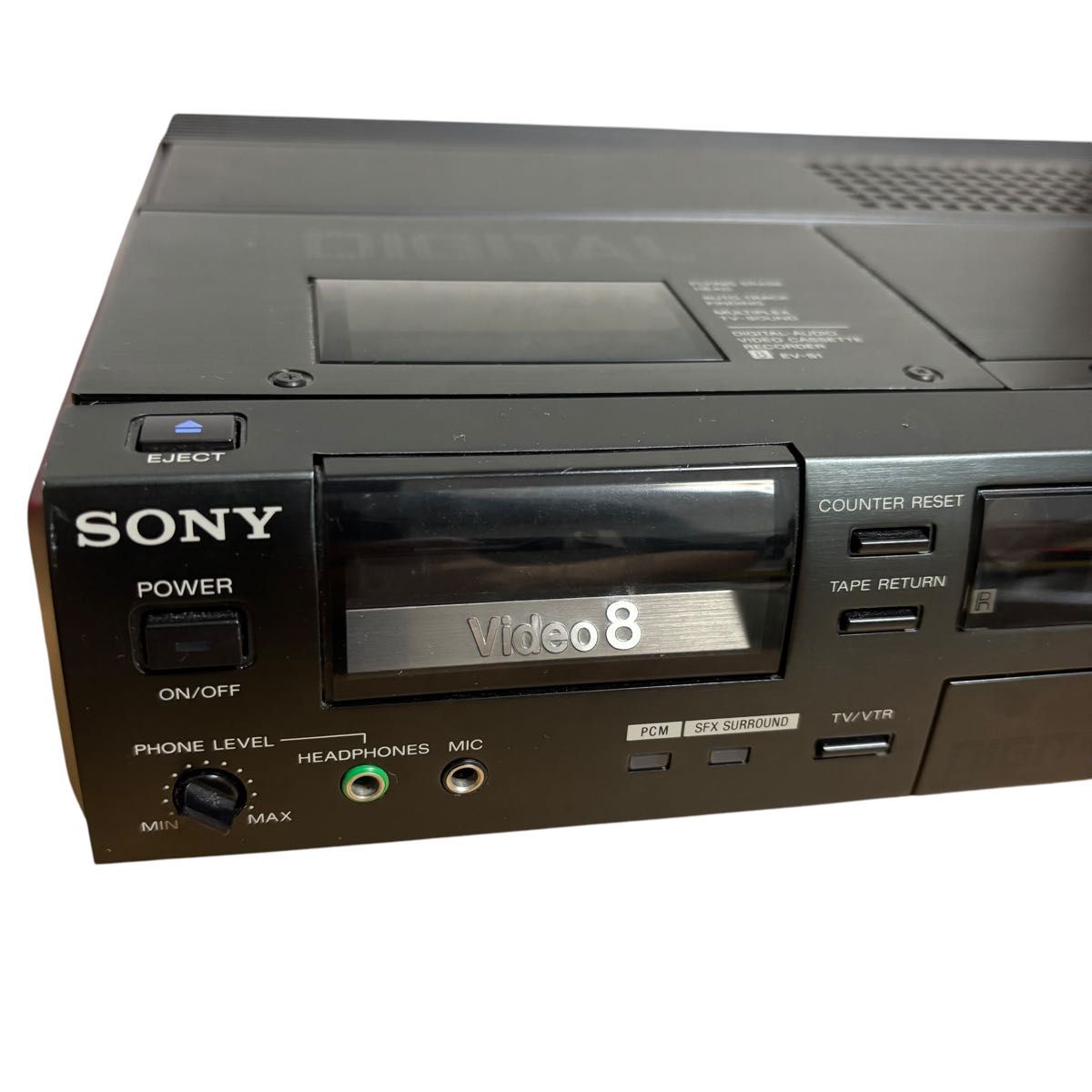 SONY 8ミリビデオデッキ ビデオカセットレコーダー EV-S1|Yahoo SONY 8ミリビデオデッキ ビデオカセットレコーダー EV-S1|Yahoo