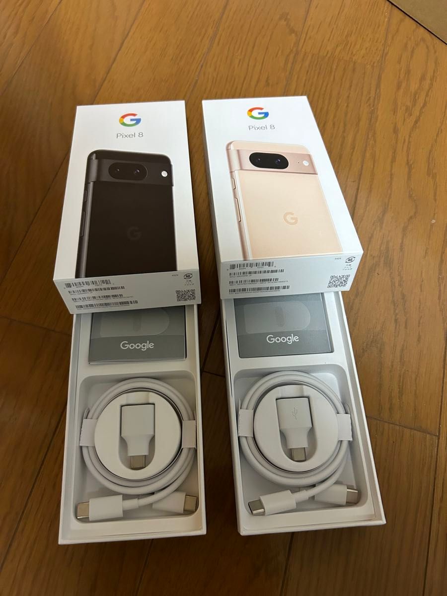 美品 中古 Google Pixel 8 128mb本体と付属品 箱付属品のみ】 Google Pixel 8 本体以外の付属品 3セット