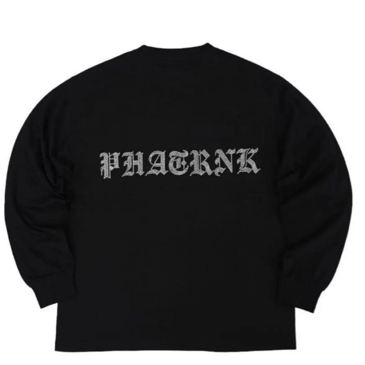 キラキラファットランクPHATRNKロンT黒ブラック長袖 Tシャツ大阪 キラキラファットランクPHATRNKロンT黒ブラック長袖 Tシャツ大阪
