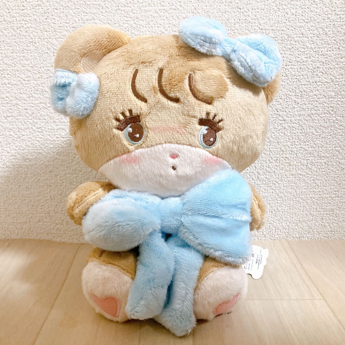 mikko characters 抱きしめおリボンぬいぐるみ ラテ|Yahoo mikko characters 抱きしめおリボンぬいぐるみ ラテ|Yahoo