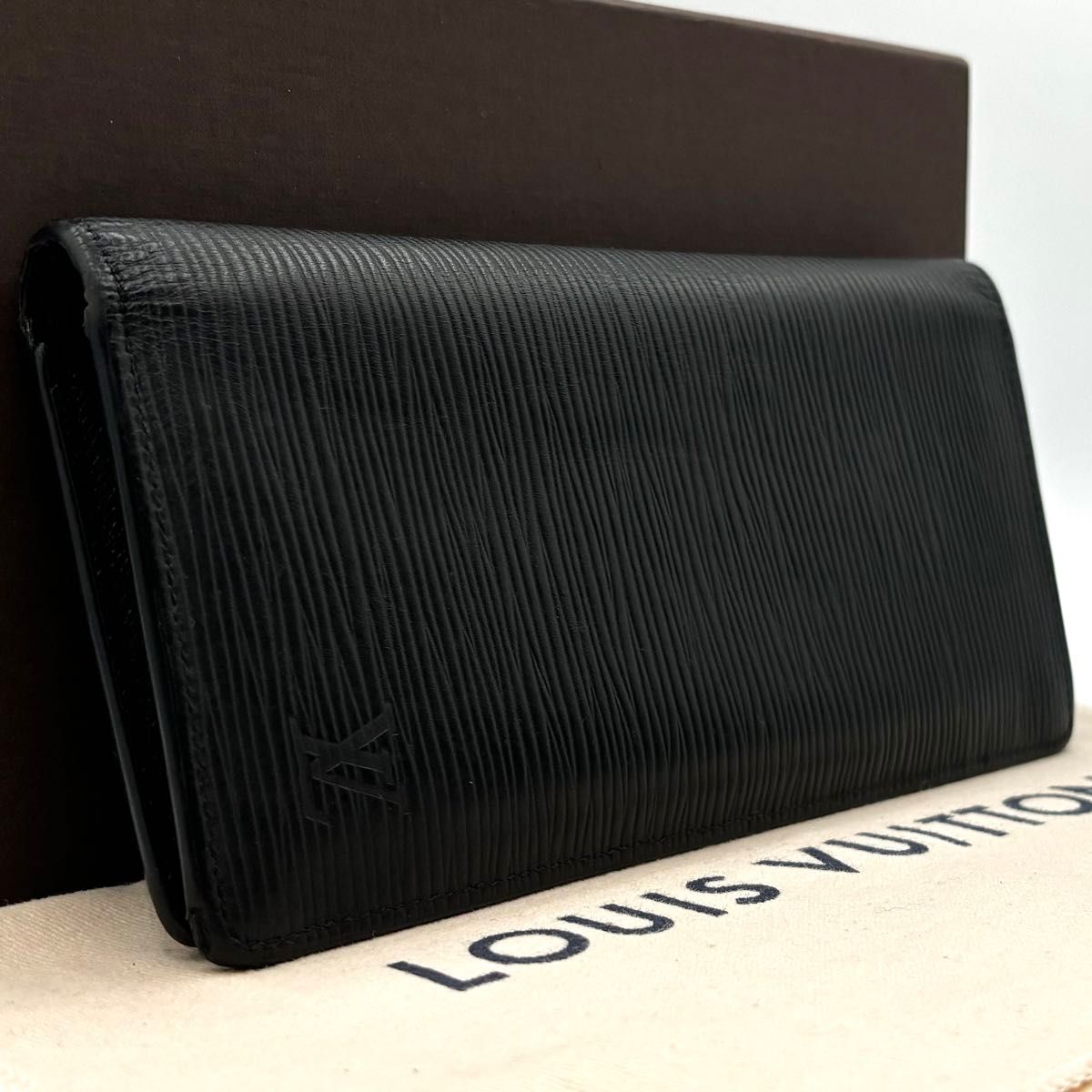 美品 新型 IC ルイヴィトン エピ ブラザ 長財布 黒 ノワール 美品 新型 IC ルイヴィトン エピ ブラザ 長財布 黒 ノワール