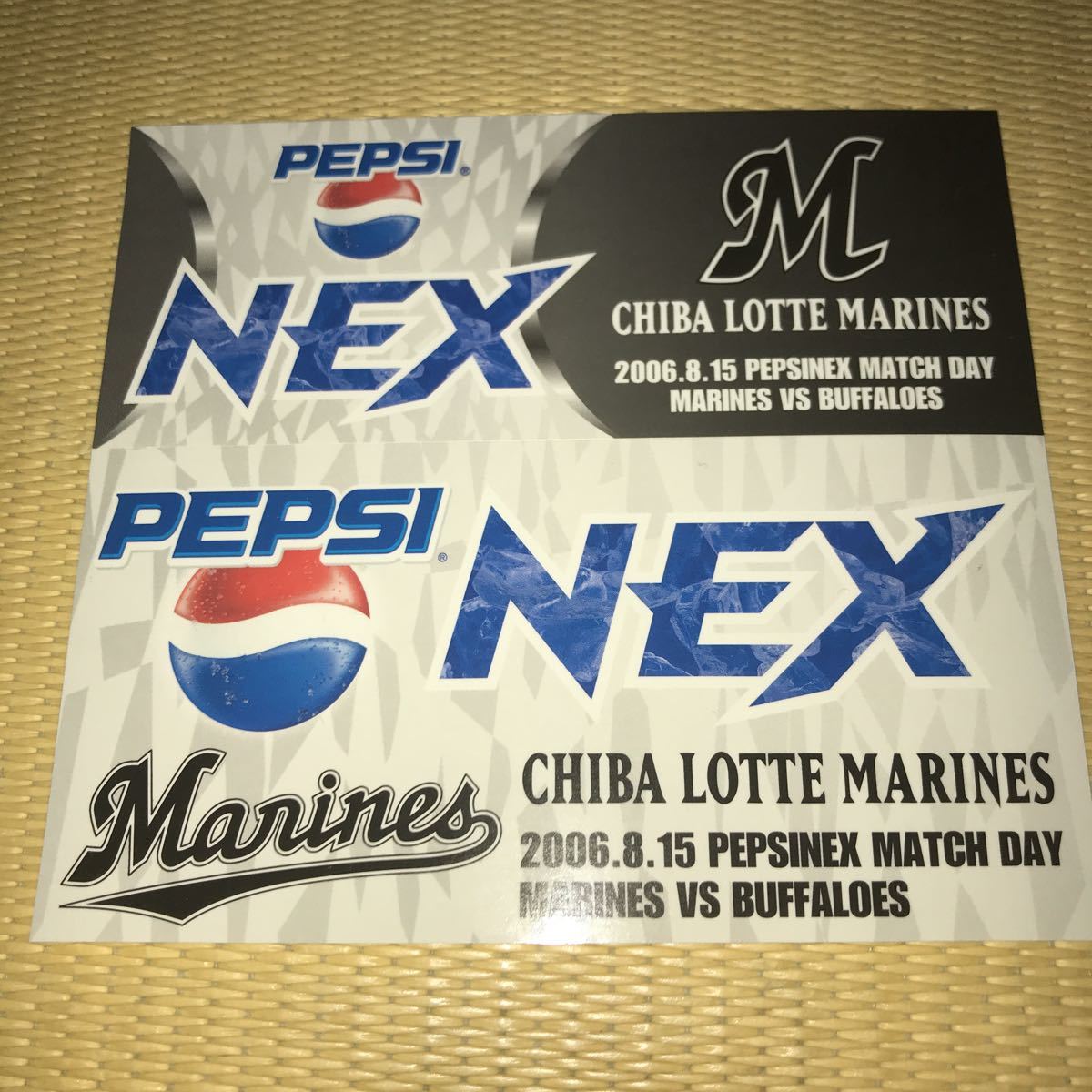  Pepsi NEX Chiba Lotte Marines стикер & незначительный полотенце 