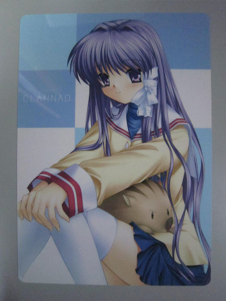 【キャラ】　「CLANNAD クラナド　下敷き　電撃G'sマガジン2003年1月号付録」