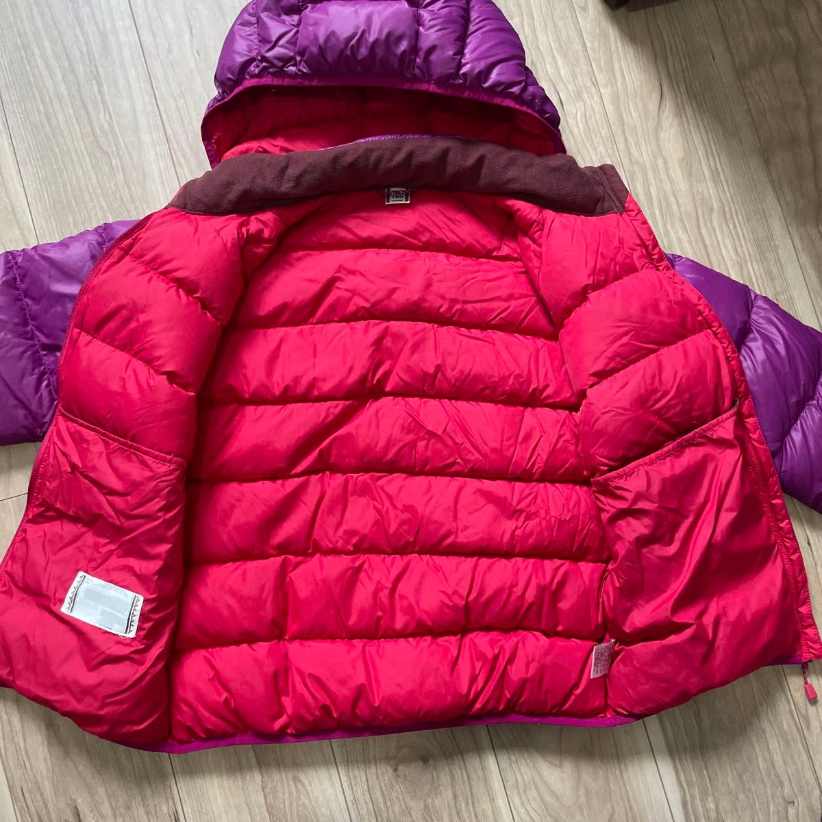 160 モンベル mont-bell ダウンジャケット シャカシャカ 160 モンベル mont-bell ダウンジャケット シャカシャカ