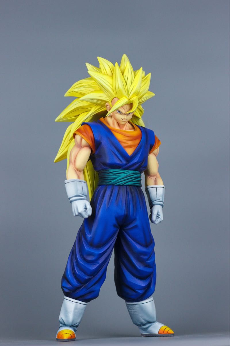 ドラゴンボールGRANDISTA 超サイヤ人 ゴジータ リペイント孫悟空ベジータ Grandista ゴジータvsベジット 超サイヤ人3 リペント セットです